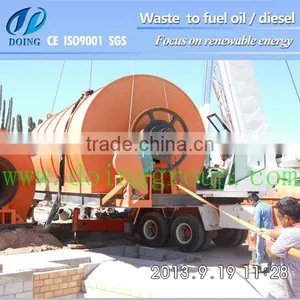 State-of-art Polluttion Free Tyre to Oil Energy Recovery Machine thumbnail-1
