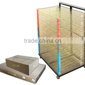 50 Layers Folding Type Paper Screen Drying Rack thumbnail-1