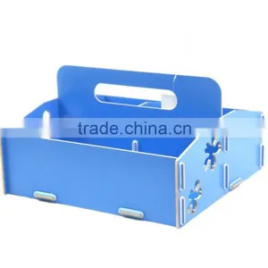 Wooden Desktop Household Handle Sundry Box/Desk Organizer/Stationery Organizer thumbnail-1