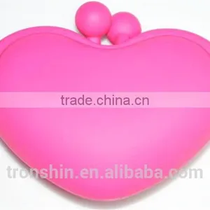 Wholesale Factory Price Eco-friendly Silicone Coin Pouch With Custom Made Printing LOGO thumbnail-3
