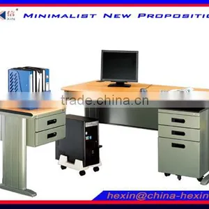 L-shape Combination Office Workstation Desk Table Computer Desk CE0 Desk thumbnail-2