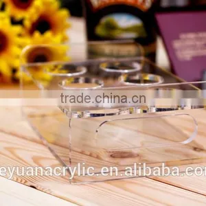 Best Price Rectangle Acrylic Bullet Shot Glass Display Holders thumbnail-4