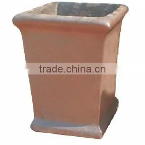 Rustic Outdoor Pottery Flower Pot thumbnail-1