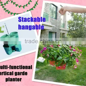 Movable Stackable Vertical Plastic Garden Planter thumbnail-4