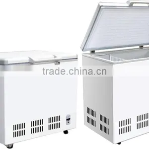 255L DC Compressor Single Cabinet Chest Freezer Solar Powered thumbnail-2