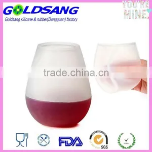 Drinkware Set for Camping 330ML Silicone Whiskey Cup thumbnail-2