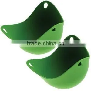 Diiferent Pattern Single Cup 100% Food Grade Silicone Egg Cooker thumbnail-1