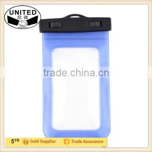 5.7 Inch Waterproof PVC Diving Bag Underwater Pouch Case For Galaxy s5 For Galaxy Note 3 2 s4 Fit for S6/s6 Edge thumbnail-2