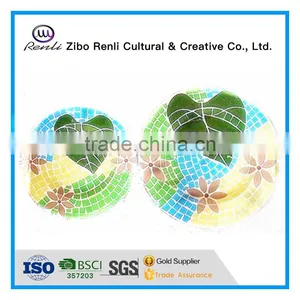 Mosaic Glass Decorative Plates for Kitchen thumbnail-1