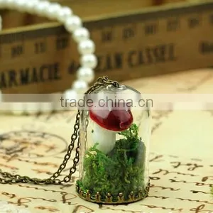 Hot Selling DIY Glass Terrarium Necklace & Square Glass Ball Necklace thumbnail-6