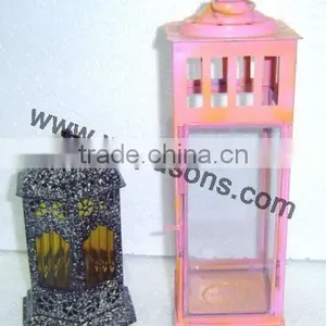 Colorful Windproof Outdoor Camping Metal Lantern thumbnail-5