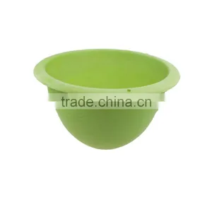 Ecological Best Quality Hot Selling Bamboo Fiber Powder Hanging Flowerpot thumbnail-2