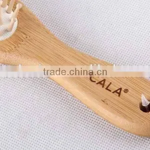 38 Holes Wooden Message Comb / Hair Brush thumbnail-2