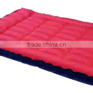 Camping Red Infatable Rubber Air Bed M6152 thumbnail-1