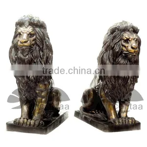 Lion Garden Statue for Garden Decoration VSL-049 thumbnail-3