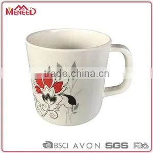 Bargain Price Hot Selling 22oz White Printed Melamine Reusable Plastic Hot Drink Cups, Plastic Cups Drinking Cups thumbnail-1