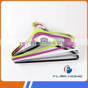 Wholesale Popular Laundry Hanger, Plastic Coat Hanger, Plastic Clothes Hanger for Jeans thumbnail-1