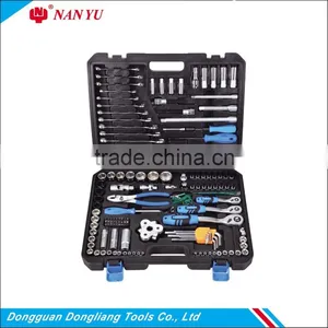 NAN-YU 131pcs 1/2,3/8,1/4DR Socket Wrench Set thumbnail-1