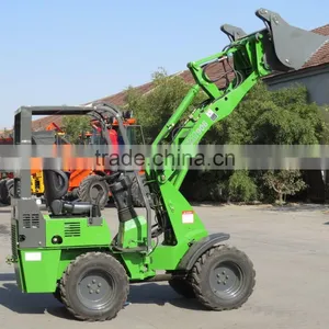 Popular Europe Low Price Mini Loader 600kg Loader HZM906 With Perkins thumbnail-1