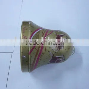 Christmas Bell Shape Tin thumbnail-1