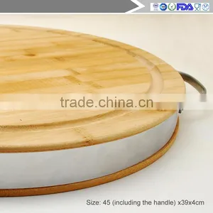 Factory Direct Sale of Super Thick Beautiful 100% Organic Bamboo Cutting Boards thumbnail-3