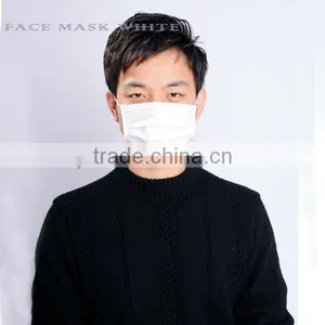 Protective Non Woven Face Mask Earloop With Nose Bridge Easy Breathing thumbnail-1
