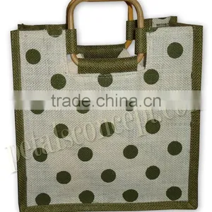 Hand Made Jute Gift Bag thumbnail-1