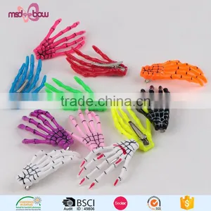 Personalized Design Multi-color Hand Bone Hair Clip for Girls thumbnail-2