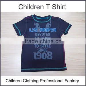 Children Clothes 100% Cotton Children T Shirt thumbnail-1
