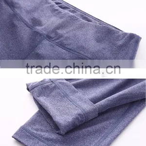 Splicing 80% Polyamide 20% Elastane Women's Yoga Capri Leggings thumbnail-4