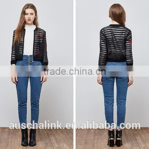 OEM Service New Model Outdoor Young Ladies Jackets Embroidery Designs thumbnail-6