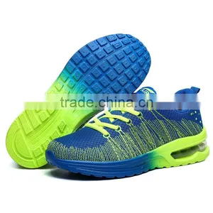 2015 Fashion Girl Running Shoe Sport for Female, Good Quality Fly Fabric Running Shoe for Men, Male Sport Shoes Running Jogging thumbnail-1