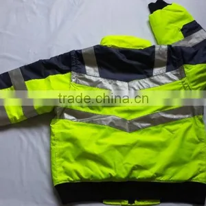 EN471 hi Vis Coat Safety Jackets Mens thumbnail-2