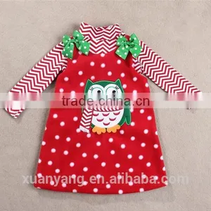 Christmas Boutique Hot Sale Penguin Applique Girl Gift Outfit thumbnail-2