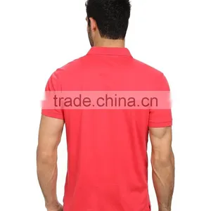 2015 Collar Design Mens China Factory Pique Polo Fabric Design Mens Polo Shirt thumbnail-3