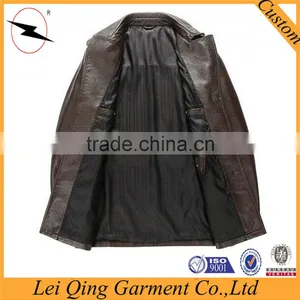 2016 Fashion Leather Winter Man Jacket thumbnail-4