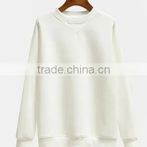 Wholesale Cheaper Customized Designs TC65/35 Fleece Plain Cheaper Crewneck Hoodies&sweatshirt thumbnail-3