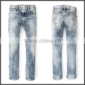New Stone Wash Kid Jean for Girls thumbnail-2
