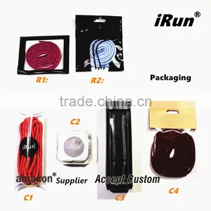 2017 Mix-Colored Pattern Hiking Skate Shoes Rope Laces - 130 CM Long Yeezy Round Laces for Climbing Boots - Retail Packaging thumbnail-6