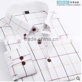 Men Plaid Shirt t Shirt Manufacturing Companies T-shirt Lot Sales thumbnail-5