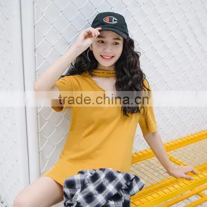 Women Hot-sales Fashion Design t Shirt of Cotton thumbnail-2