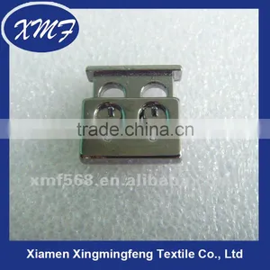 Double Holes Metal Cord Lock thumbnail-1