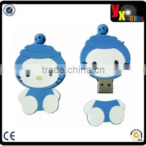 Custom Soft Pvc Mini Superheroe Usb Flash Drive thumbnail-1