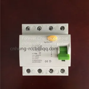 C60 RCCB 25,40,63A Residual Differential Circuit Breaker thumbnail-3