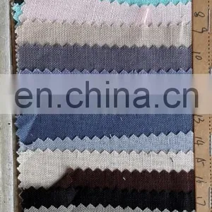 Popular Stone Washed Good Pure Linen Fabrics for Doing Clothes thumbnail-1