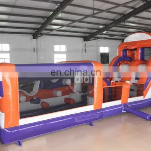 Inflatable Obstacle Bounce, Giant Inflatable Truck Obstacle Course thumbnail-6