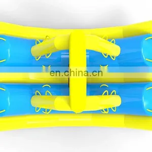2017 Newest Design Commercial Double Row Water Park Inflatable Seesaw Game thumbnail-5