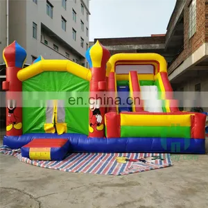HI Popular Inflatable House Combo Bouncy Castle for Sale thumbnail-1