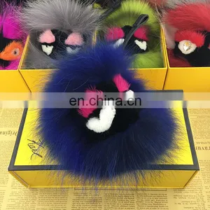 Small Monster Pendant Fashion Personality Fur Bag Accessories thumbnail-6
