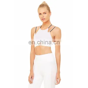 Top Brand Women Custom Cotton Sports Manufacturer Bra thumbnail-4